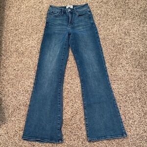 RSQ Women's Flare Blue Jeans